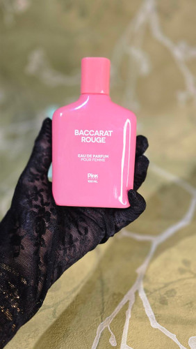 عطر زنانه پینک ویژوال Baccarat Rouge حجم 100 میلی