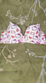 سوتین اسفنجی زنانه طرح Hello Kitty صورتی | فانتزی، نرم و راحت